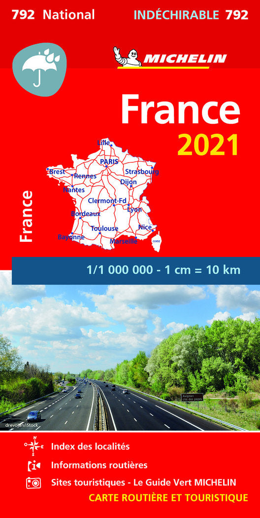 Mapa National Francia "Alta Resistencia" 2021, de Varios autores | portada del libro