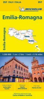 Emilia Romagna - Michelin Local Map 357, de Varios autores | portada del libro