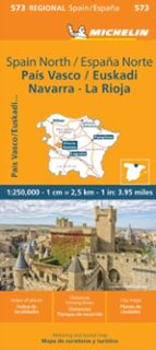 Pais Vasco Navarra Euskadi La Rioja - Michelin Regional Map, de Varios autores | portada del libro