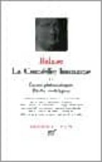 LA COMEDIE HUMAINE T10, de Honoré de Balzac | portada del libro