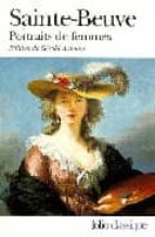 PORTRAITS DE FEMMES, de CHARLES AUGUSTIN SAINTE BEUVE | portada del libro