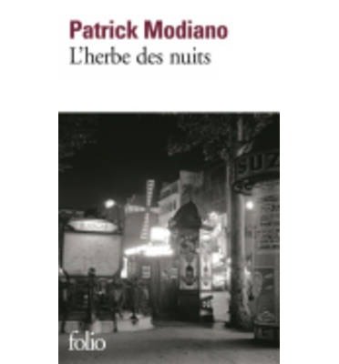 L'HERBE DES NUITS, de Patrick Modiano | portada del libro