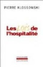 LES LOIS DE L'HOSPITALITE, de Pierre Klossowski | portada del libro