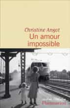Un amour impossible, de Christine Angot | portada del libro