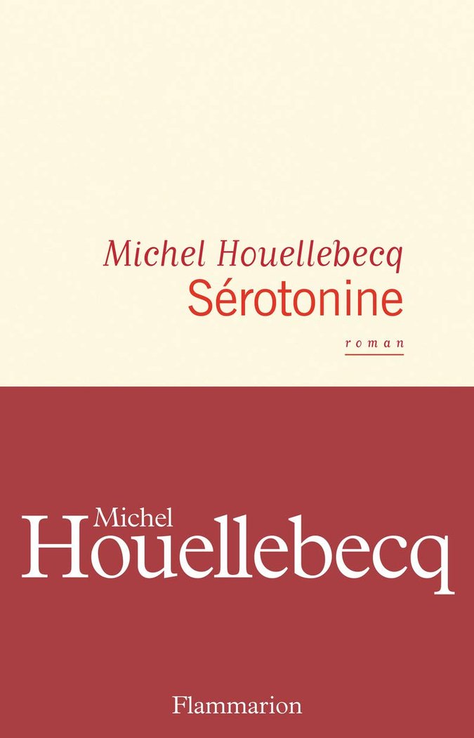 SEROTONINE, de Michel Houellebecq | portada del libro