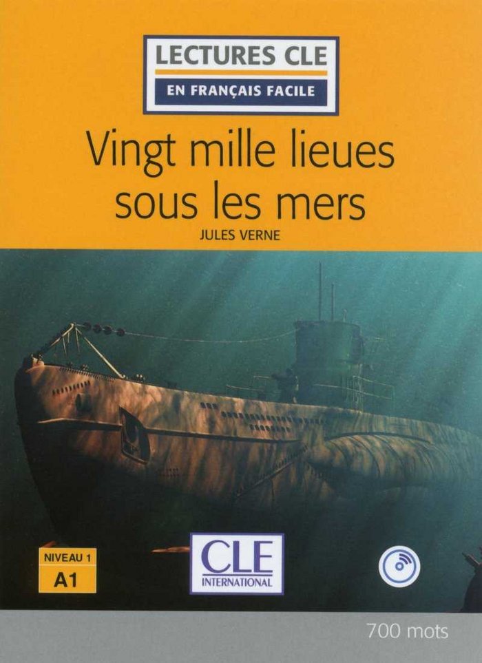 VINGT MILLE LIEUES SOUS LES MERS, de VERNE, JULES | portada del libro