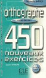 ORTHOGRAPHE 450 NOUVEAUX EXERCICES. NIVEAU DEBUTANT, de HERMELINE | portada del libro