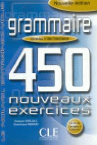 INTERMEDIAIRE.GRAMMAIRE 450 NOUVEAUX EXERCICES, de SIREJOLS E RENAUD D | portada del libro