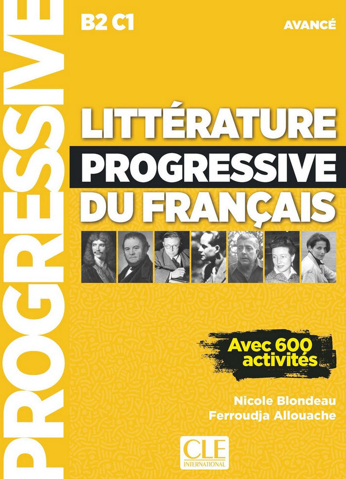 LITTERATURE PROGRESSIVE DU FRANçAIS-LIVRE + CD - NIVEAU AVANCE - NOUVELLE COUVE, de NE, MARIE FRANçOISE | portada del libro