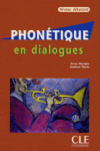 (+CD) PHONETIQUE EN DIALOGUES. NIVEAU DEBUTANT, de MARTINIE | portada del libro