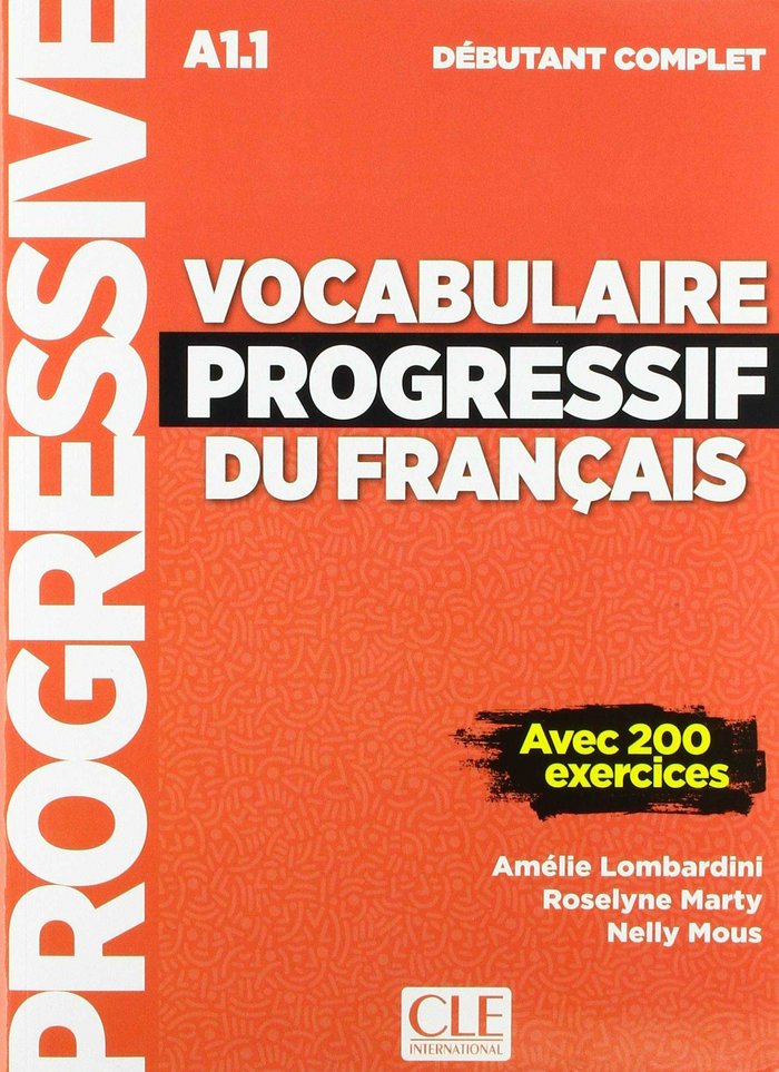 VOCABULAIRE PROGRESSIF DU FRANçAIS, de VV.AA. | portada del libro