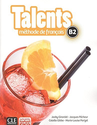 TALENTS, LIVRE DE L'ELEVE B2., de CLè INTERNARTIONAL | portada del libro