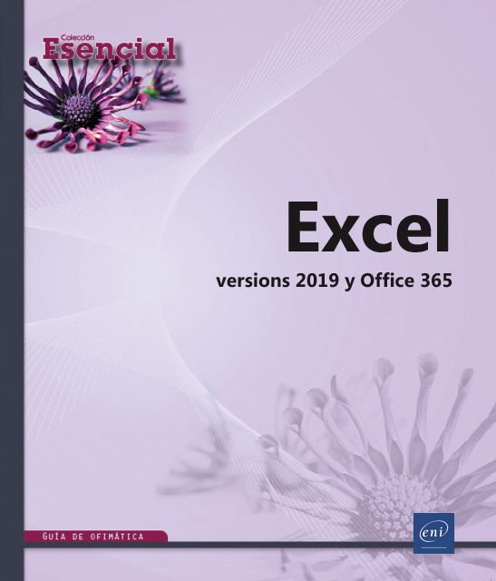 EXCEL. VERSIONES 2019 Y OFFICE 365 | portada del libro