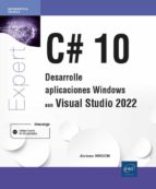 DESARROLLE APLICACIONES WINDOWS VISUAL STUDIO 2022, de JEROME HUGON | portada del libro