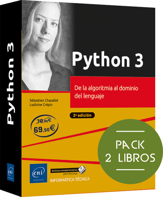 PYTHON 3, de CHAZALLET, SEBASTIEN | portada del libro