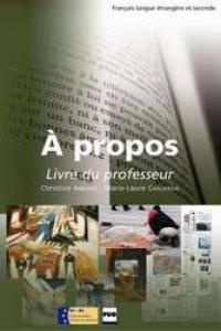 A PROPOS B1B2 GUIA PEDAGOGICA, de AA.VV. | portada del libro