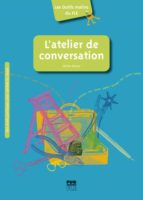 L´ATELIER DE CONVERSATION, de CECILE DENIER | portada del libro