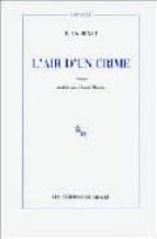 AIR D UN CRIME, de Juan Benet | portada del libro