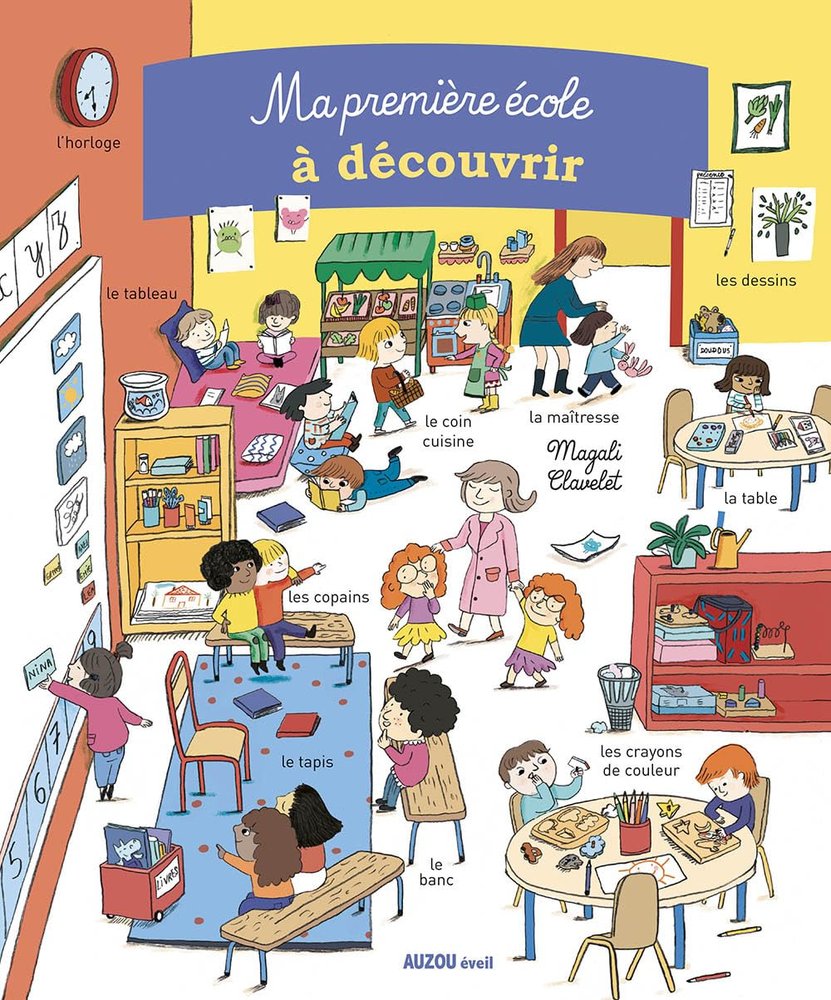 MA PREMIERE ECOLE A DECOUVRIR | portada del libro