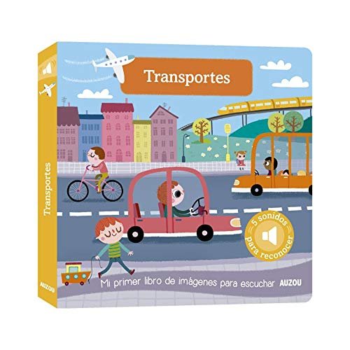 Libro de sonidos. Transportes, de Notaert, Amandine | portada del libro