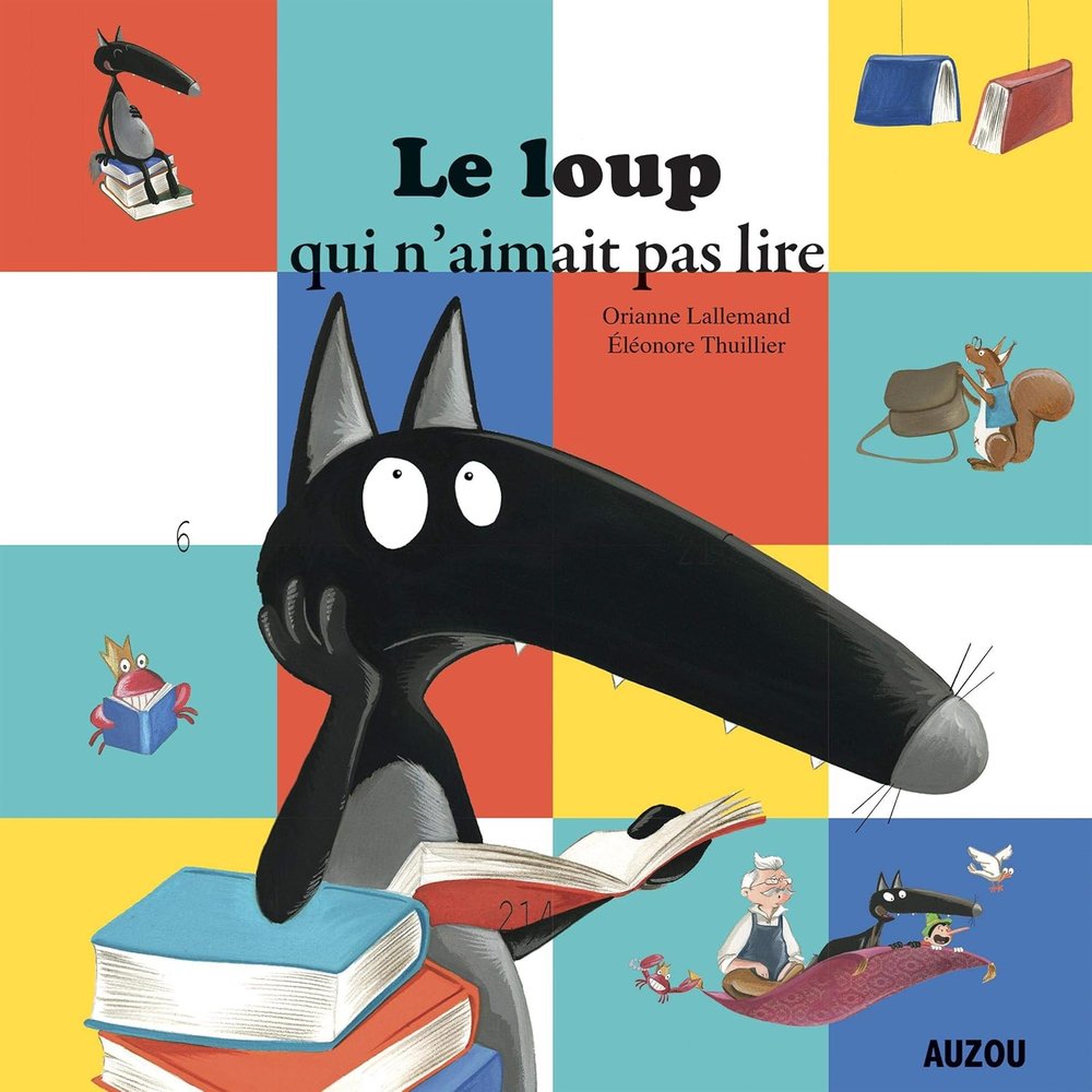 LE LOUP QUI NAIMAIT PAS LIRE | portada del libro