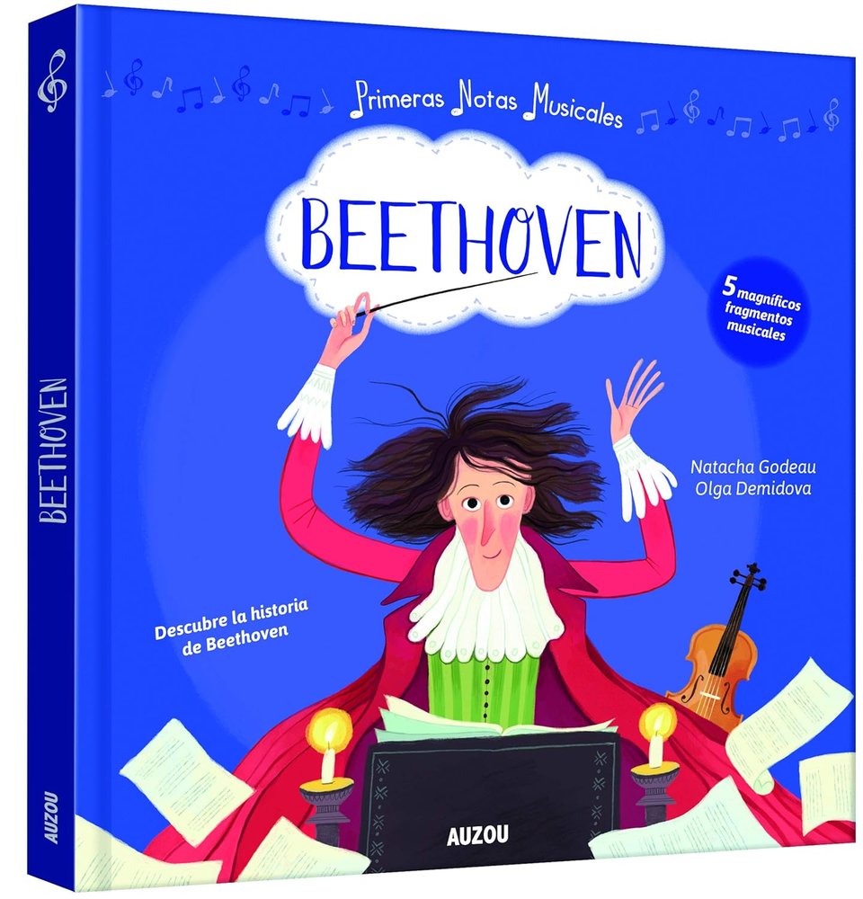PRIMERAS NOTAS MUSICALES. BEETHOVEN | portada del libro