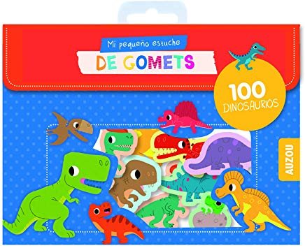 MI PEQUEÑO ESTUCHE DE GOMETS DINOSAURIOS | portada del libro