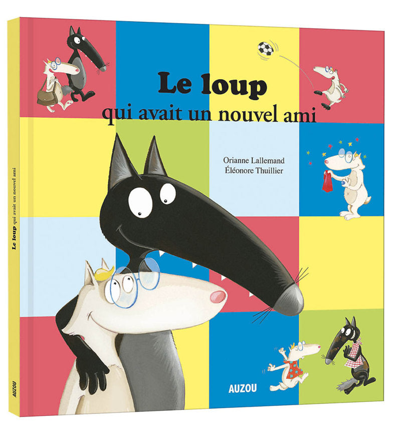 Le loup qui avait un nouvel ami | portada del libro
