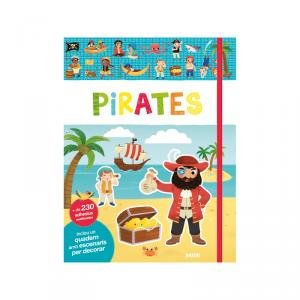 El meu primer llibre d'adhesius, pirates, de Varios autores | portada del libro