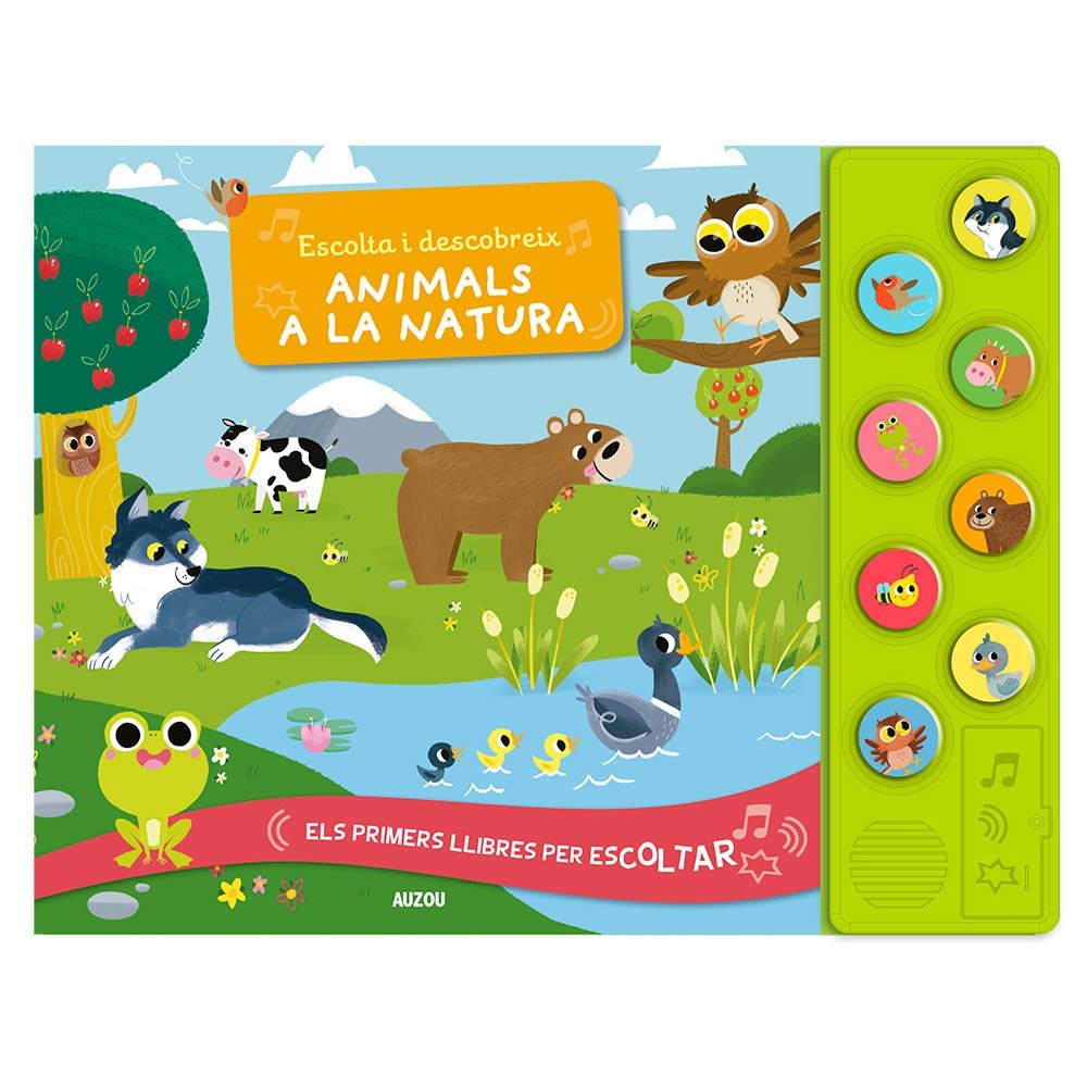 Escolta i descobreix. Animals a la natura, de Espinosa, Génie | portada del libro