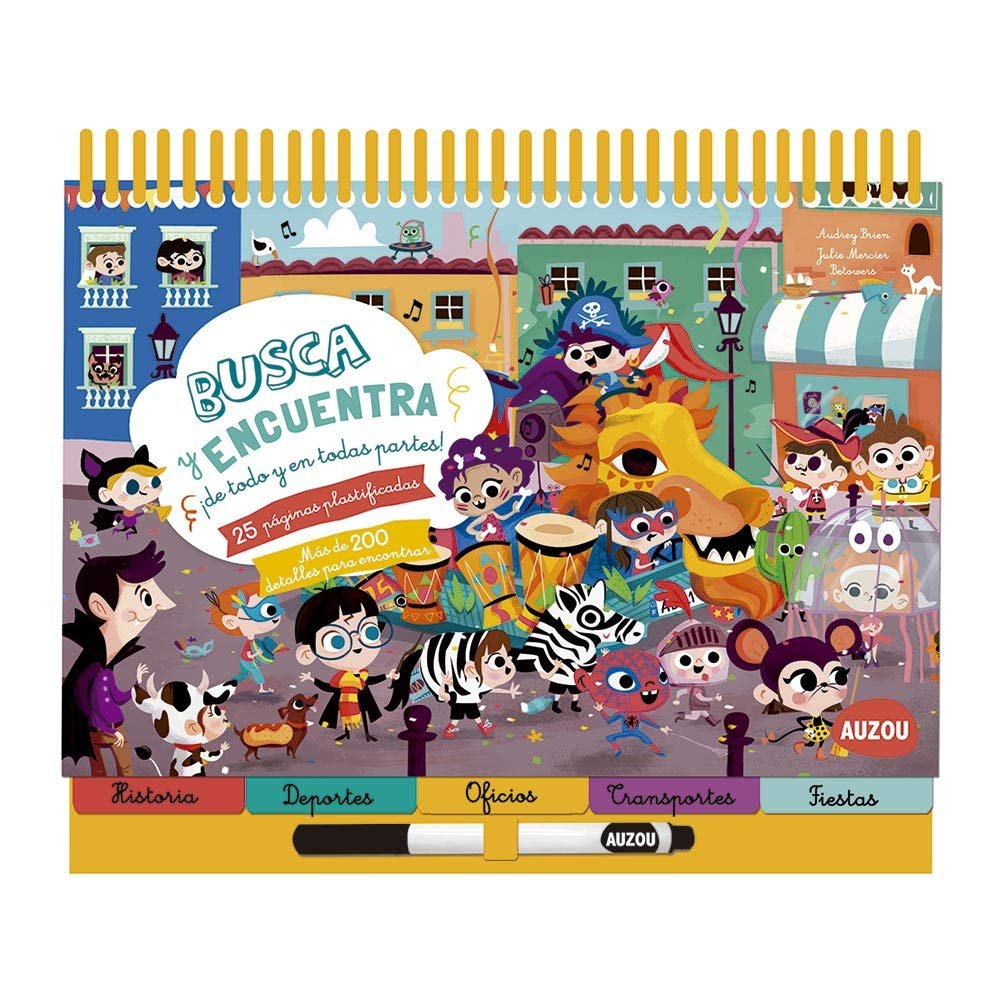 Busca y encuentra, de todo en todas partes, de Brien, Audrey | portada del libro