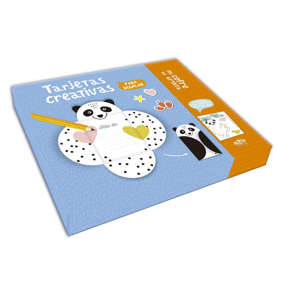 Mi cofre de artista. Mis tarjetas creativas para regalar, de Hipolyte, Mlle. | portada del libro