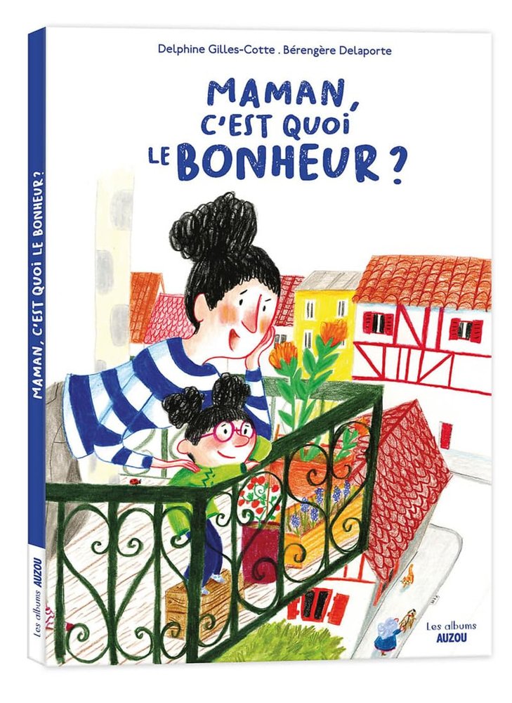 MAMAN CEST QUOI LE BONHEUR | portada del libro