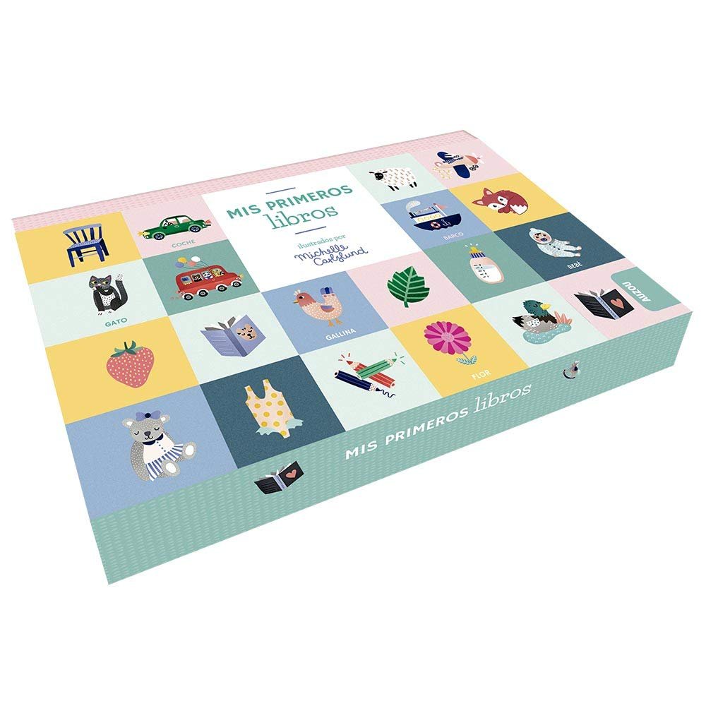 Mis primeros libros. Cofre minibiblioteca, de Carlslund, Michelle | portada del libro