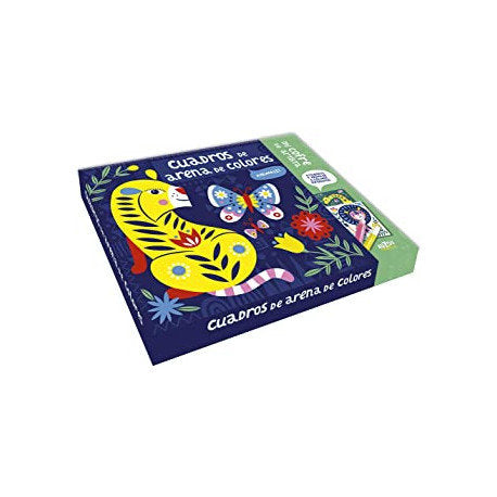 Cuadros de arena de colores | portada del libro