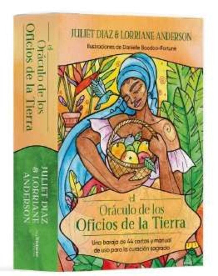 EL ORACULO DE LOS OFICIOS DE LA TIERRA, de JULIETTE DIAZ | portada del libro