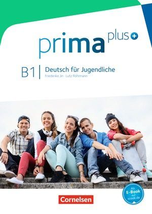 PRIMA PLUS B1 LIBRO DE CURSO, de CORNELSEN VERLAG GMBH 6 CO. | portada del libro