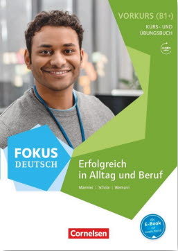 ERFOLGREICH IN ALLTAG UND BERUF B1+. CURSO Y EJERCICIOS, de MAENNER, DIETER | portada del libro
