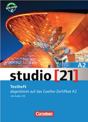 STUDIO 21 DAS DEUTSCHBUCH. A2 TESTHEFT + AUDIO CD, de FUNK, HERMAN | portada del libro