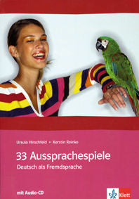 33 Aussprachespiele Libro + 2CD, de HIRSCHFELD, URSULA | portada del libro