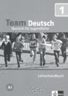 TEAM DEUTSCH 1 PROFESOR | portada del libro