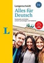 ALLES FUR DEUTSCH GRAMMATIK & VERBEN, de Varios autores | portada del libro