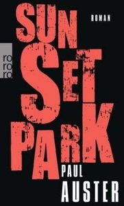 SUNSET PARK, de Paul Auster | portada del libro