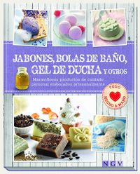 Jabones, bolas de baño, gel de ducha y otros, de Varios autores | portada del libro