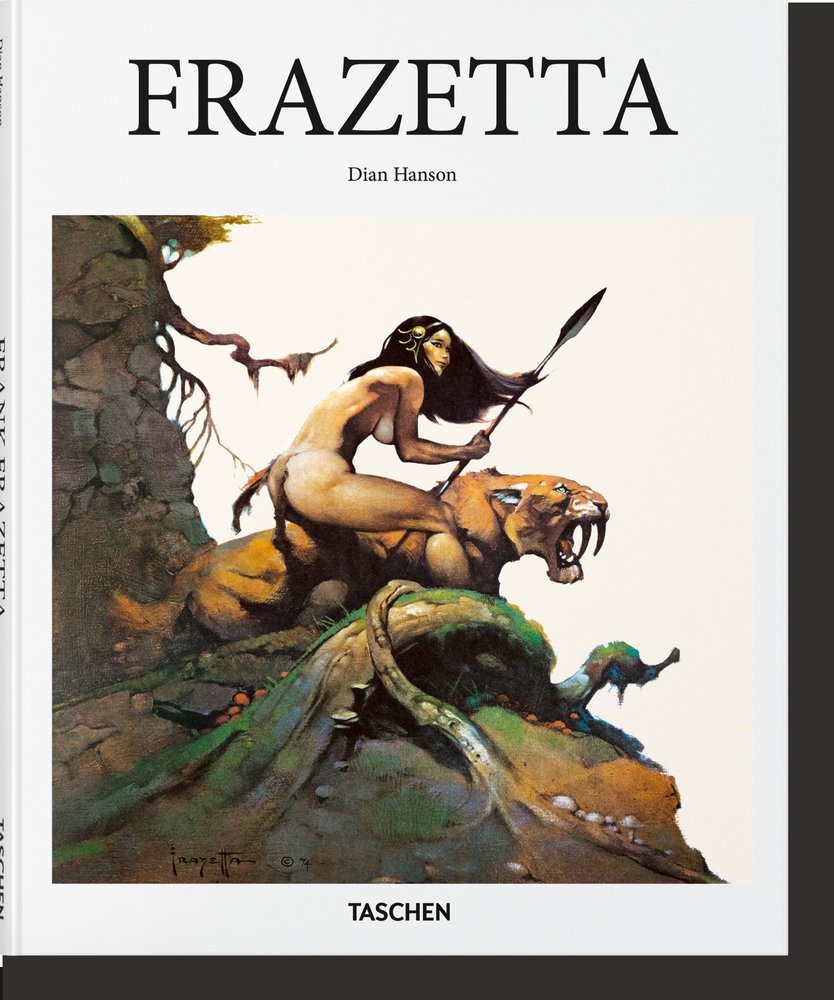 FRANK FRAZETTA, de NADEL, DAN | portada del libro