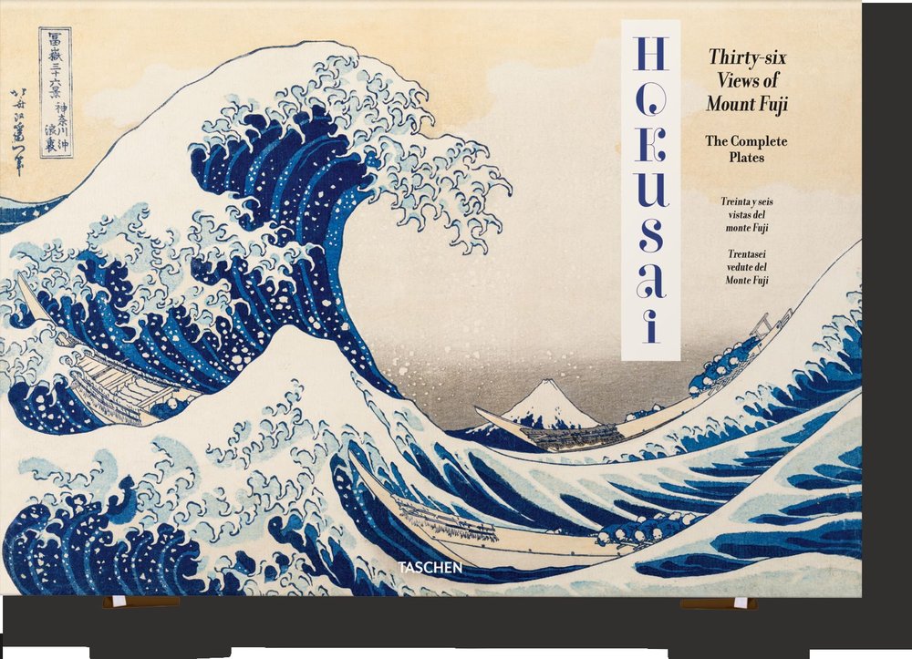 HOKUSAI. THIRTY-SIX VIEWS OF MOUNT FUJI | portada del libro