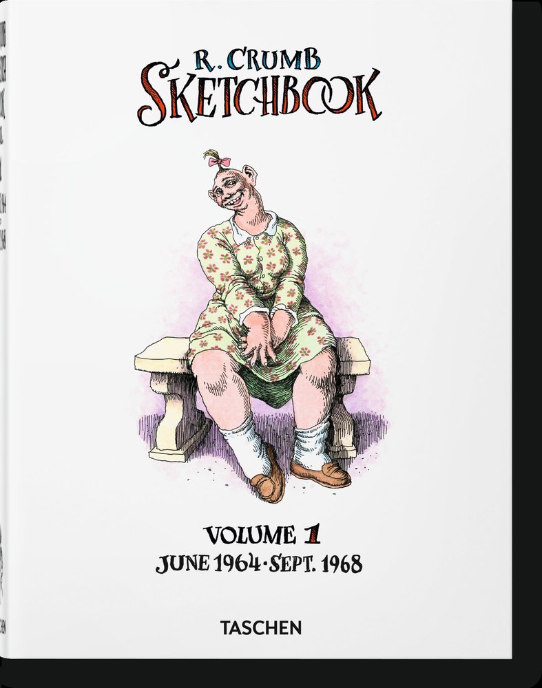 ROBERT CRUMB SKETCHBOOK VOL.1 JUNE 1964 SEPT.1968 (IN) | portada del libro