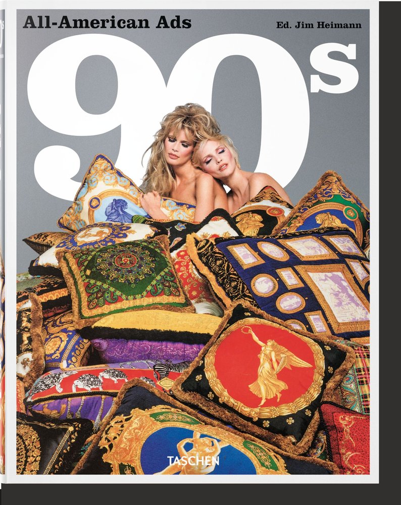 All-American Ads of the 90s, de Heller, Steven | portada del libro
