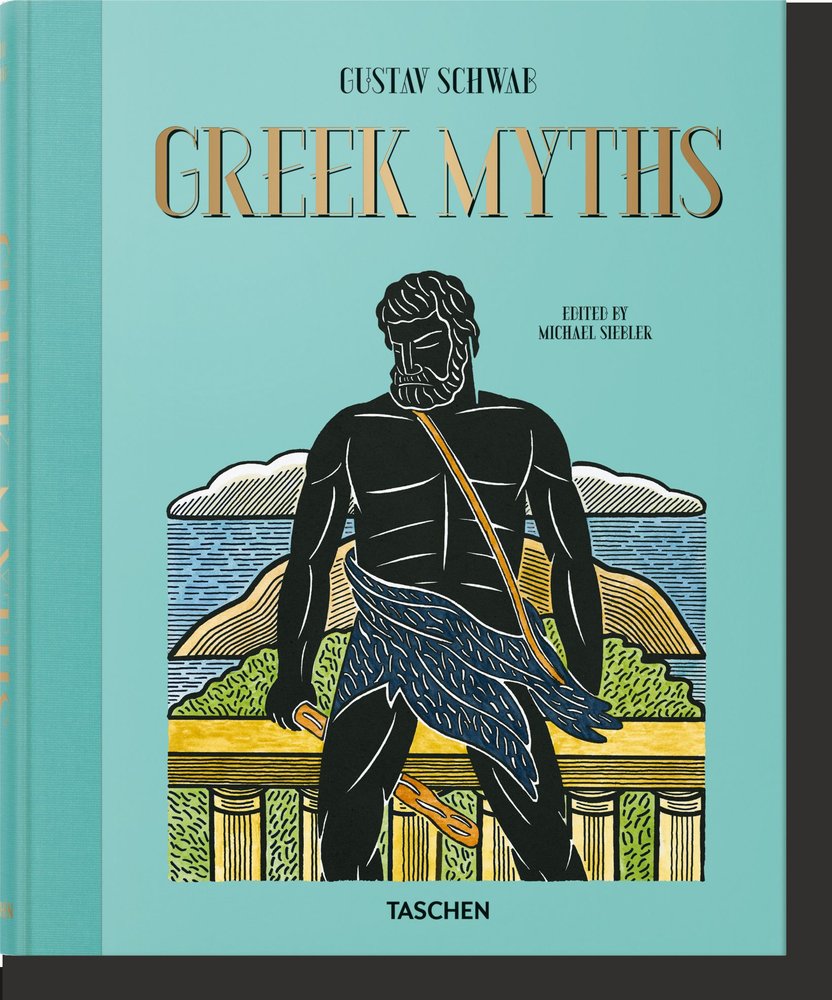GREEK MYTHS, de GUSTAV SCHWAB | portada del libro