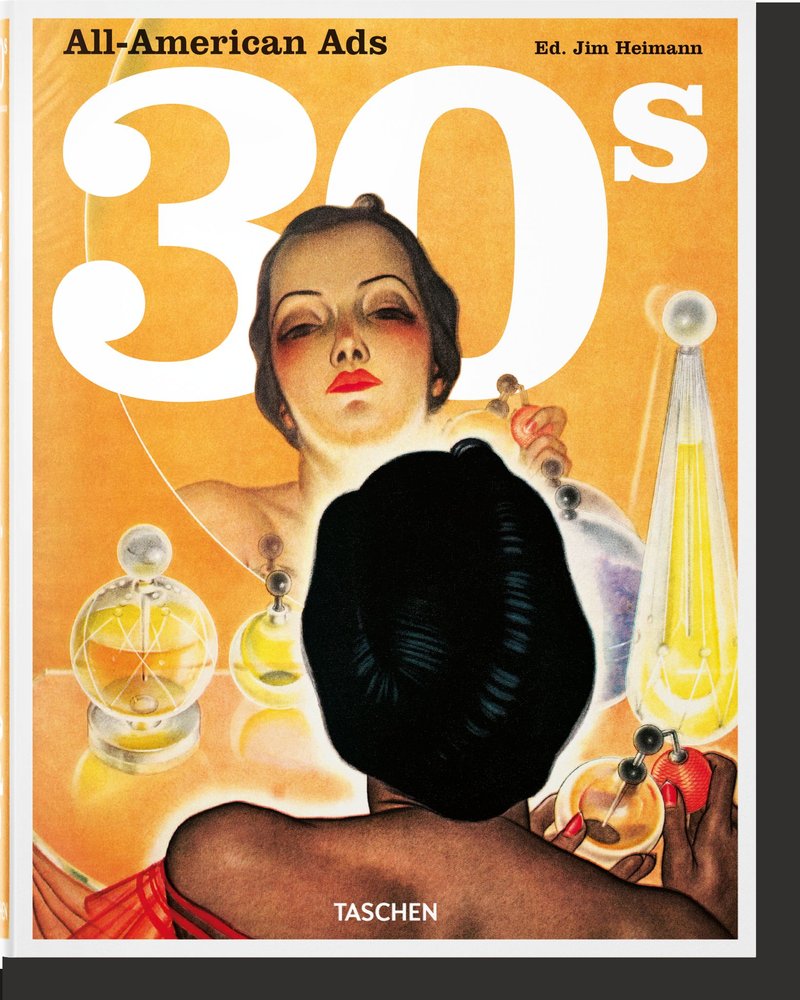 ALL AMERICAN ADS OF THE 30S | portada del libro